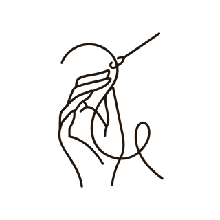 Icône couvertures cousues à la main