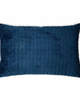 Oreiller haut de gamme bleu