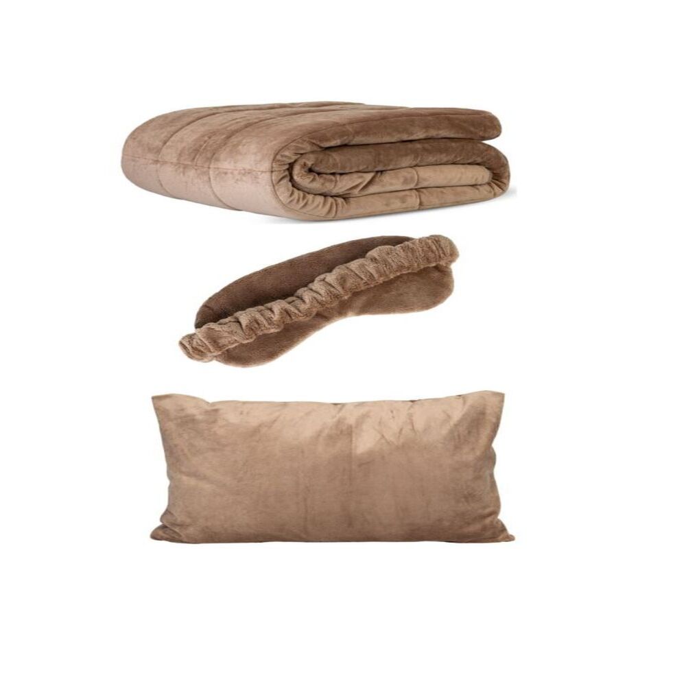 Set-de-sommeil-peluche-ninja-marron.