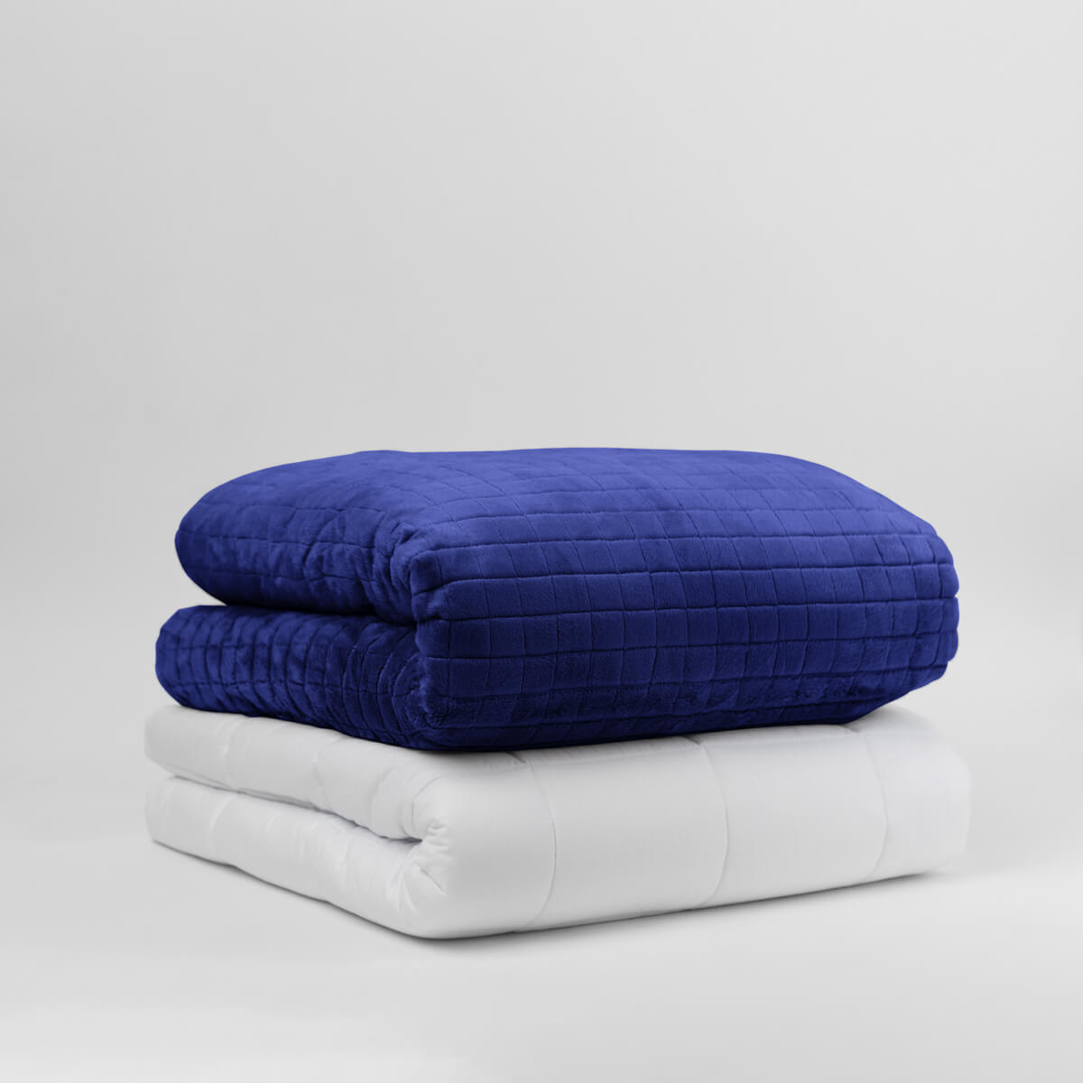 Couverture lestée 12 kg bleu poseidon