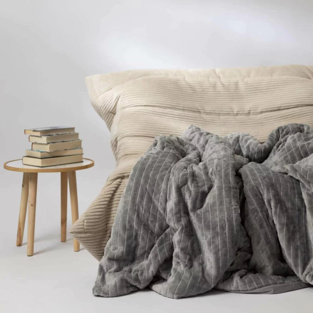 Couverture lestée 12 kg pour canapé