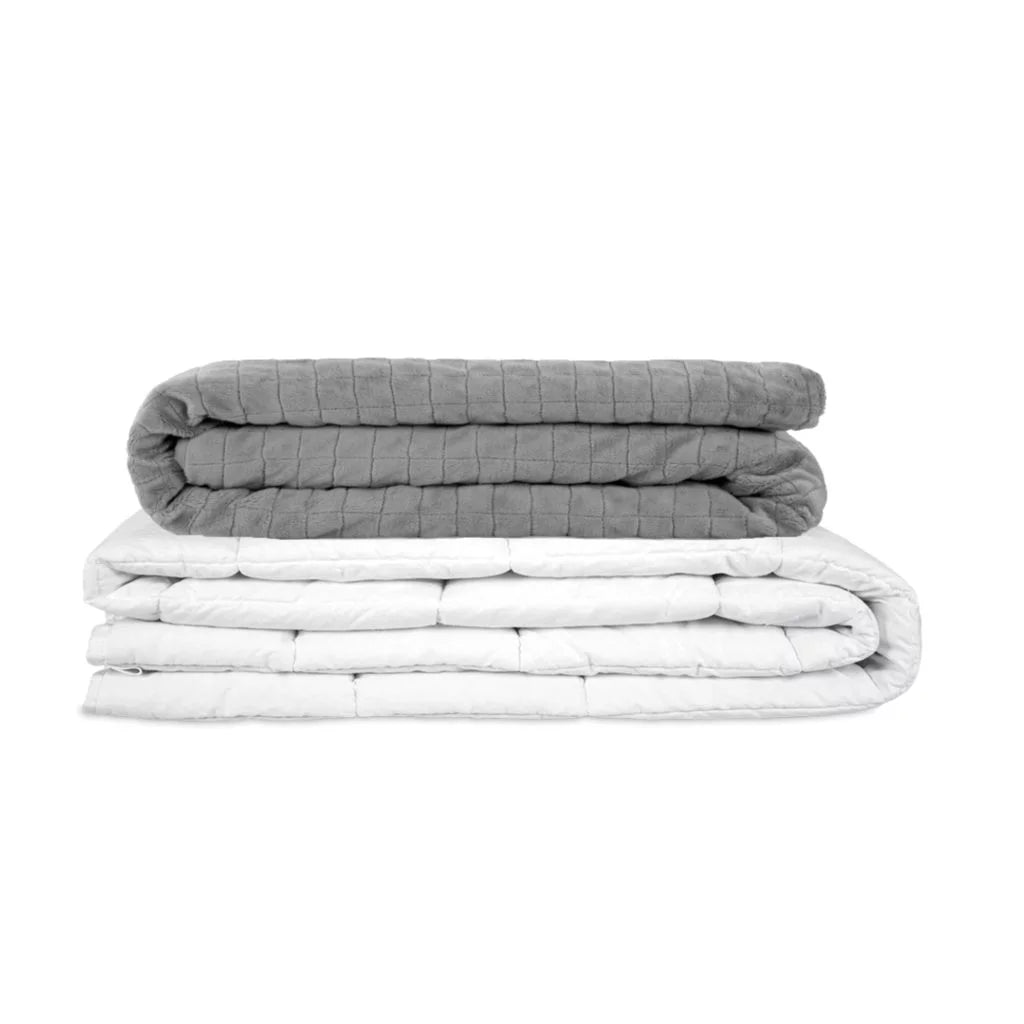 Couverture lestée 3kg gris foncé