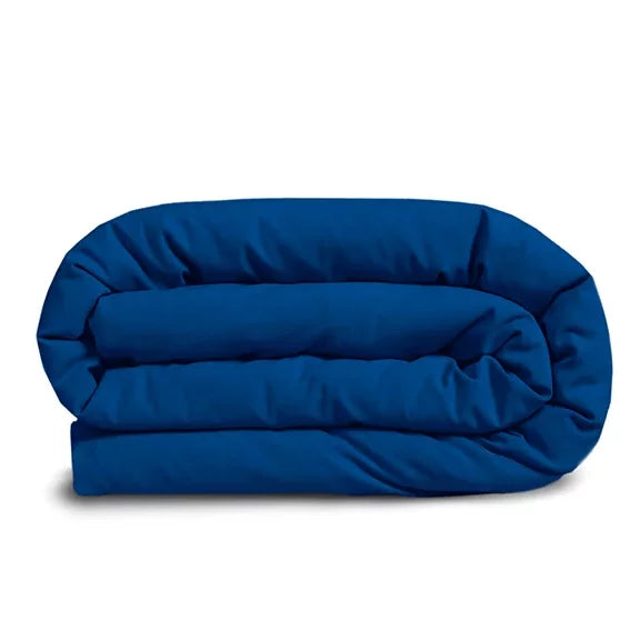Couverture lestée 4 kg bleu
