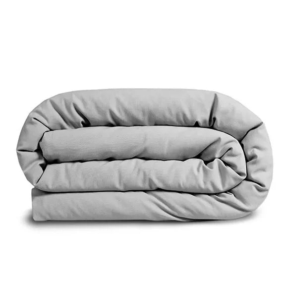 Couverture lestée 4 kg gris clair