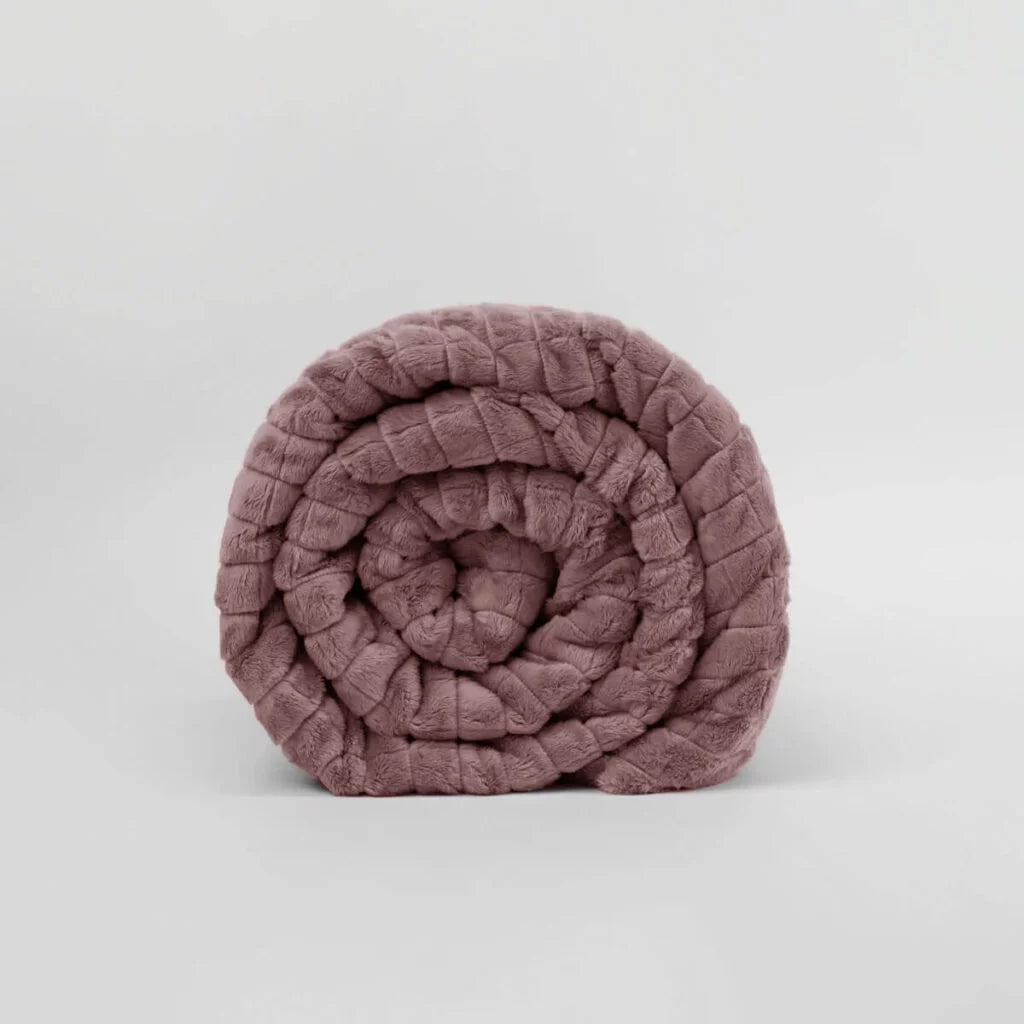 Couverture lestée 4 kg rose
