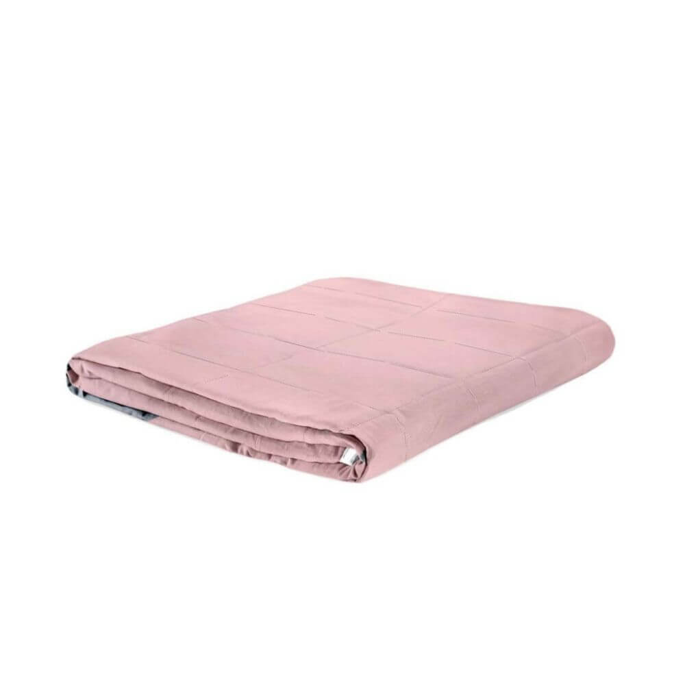 Couverture lestée médicale rose