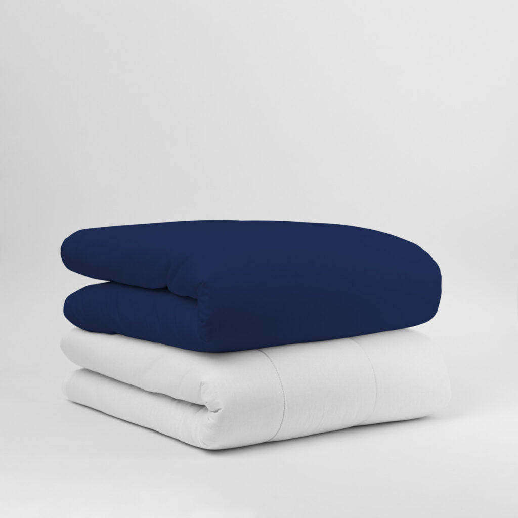 Couverture lestée hautde gamme bleue été balance