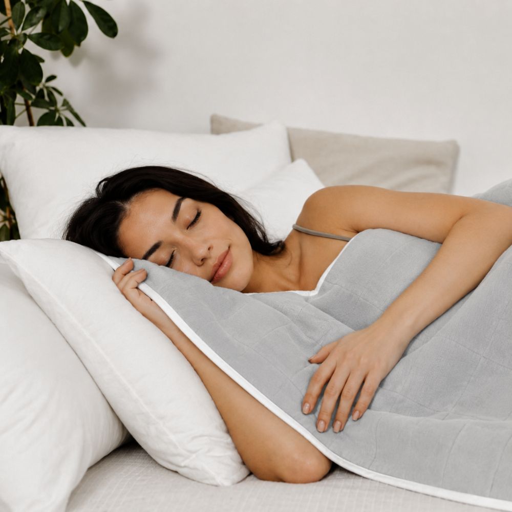Couverture lestée sensorielle