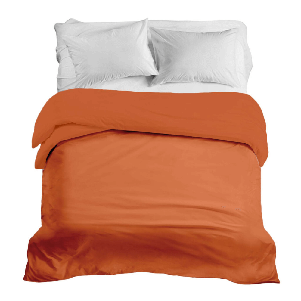 Housse de couverture lestée basic pour l'été orange