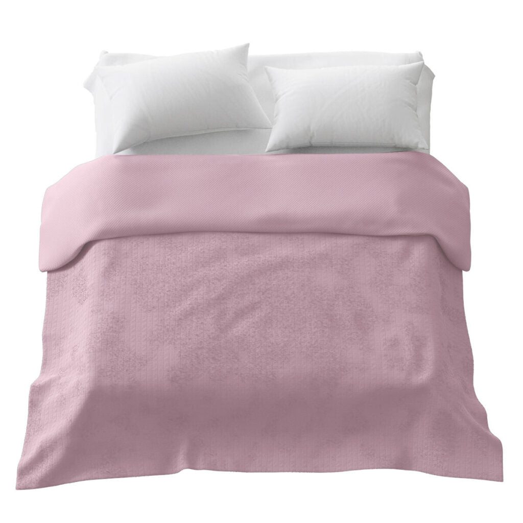 Housse toutes saisons pour couverture lestée rose