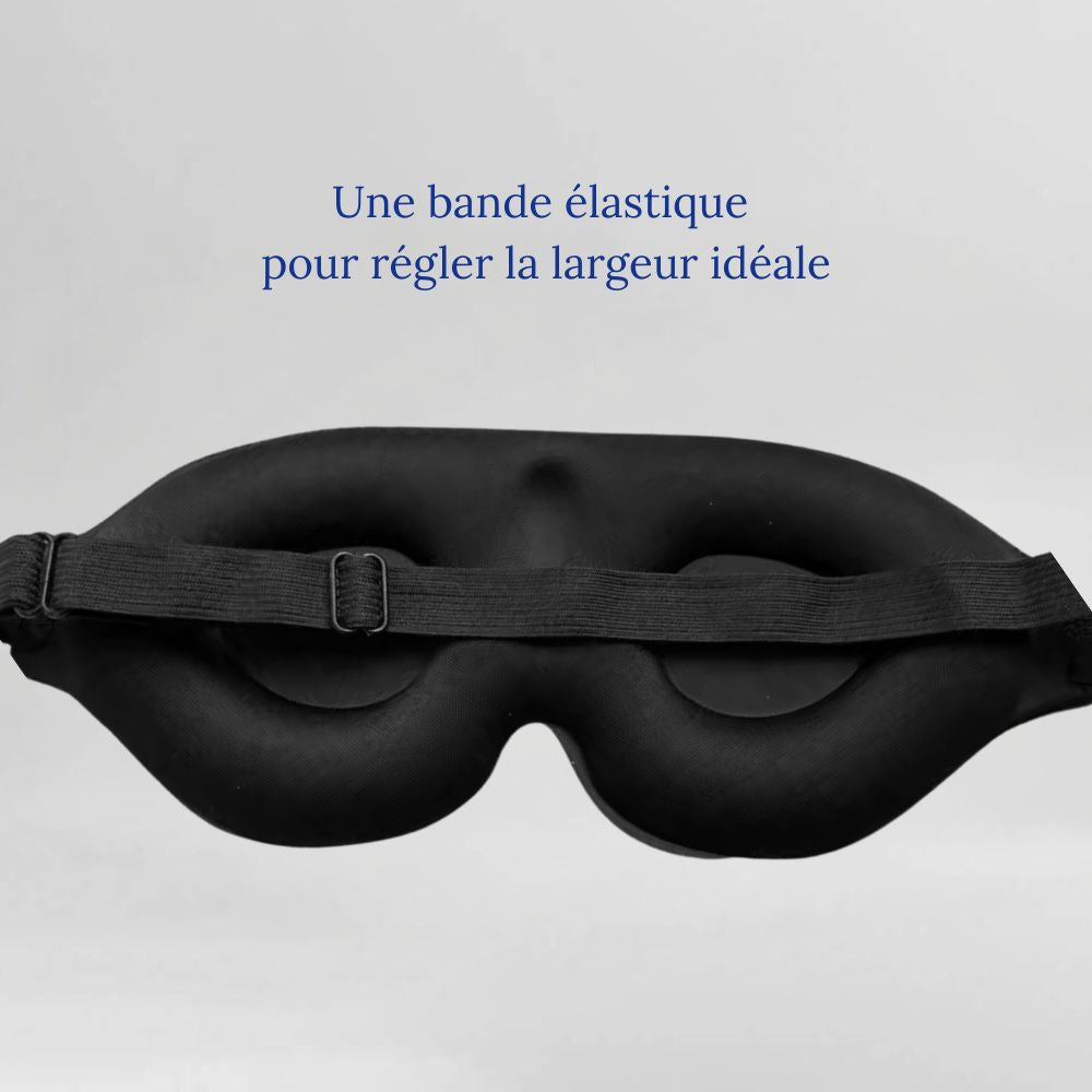 Masque de sommeil haut de gamme bande élastique