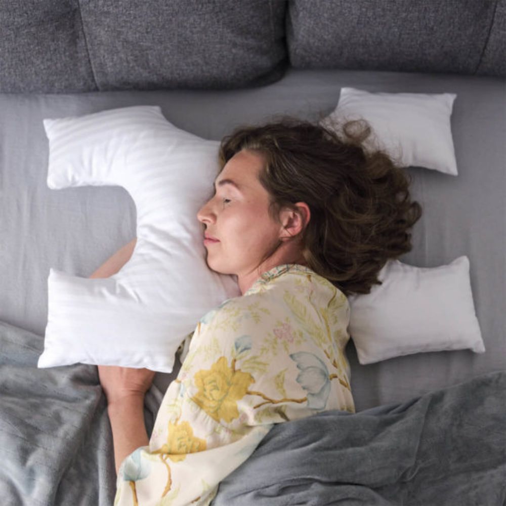 L'oreiller anti-rides lors du sommeil
