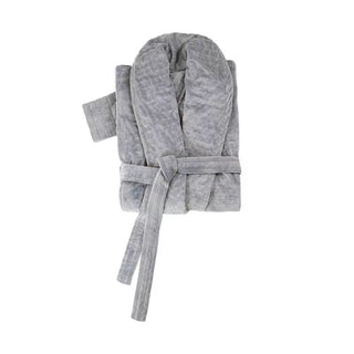 Peignoir lesté gis plié