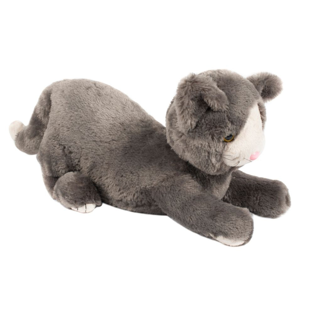 peluche chat lestée 