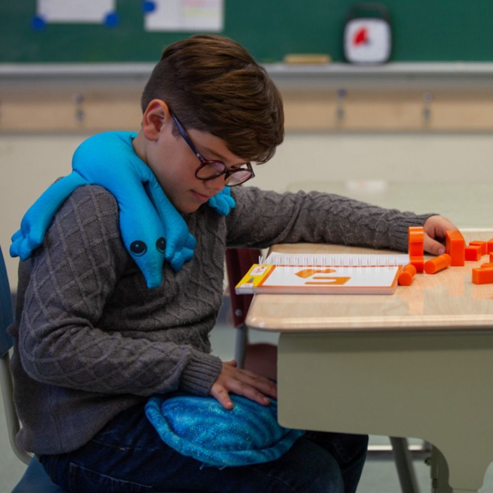 peluche tortue lestée apaisante