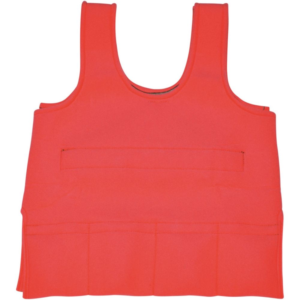 veste lestée thérapeutique rouge