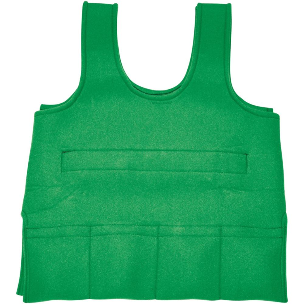 veste lestée thérapeutique vert